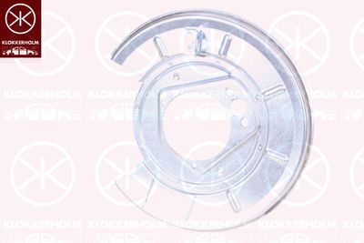 Splash Guard, brake disc KLOKKERHOLM 0057877