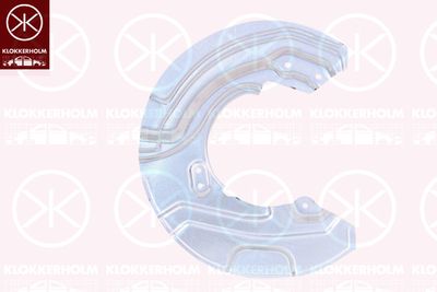Splash Guard, brake disc KLOKKERHOLM 0062374