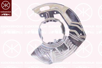Splash Guard, brake disc KLOKKERHOLM 0065377