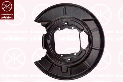 Splash Guard, brake disc KLOKKERHOLM 0065877