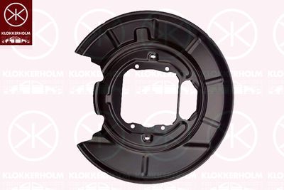 Splash Guard, brake disc KLOKKERHOLM 0065878