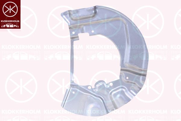 KLOKKERHOLM 0066378 Splash Guard, brake disc