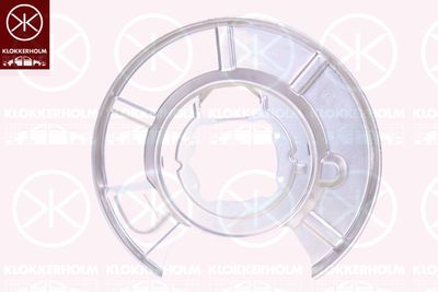 Splash Guard, brake disc KLOKKERHOLM 0066875