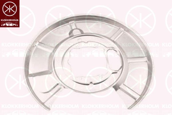 KLOKKERHOLM 0066878 Splash Guard, brake disc