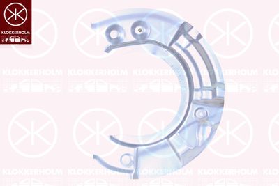 Splash Guard, brake disc KLOKKERHOLM 0067378