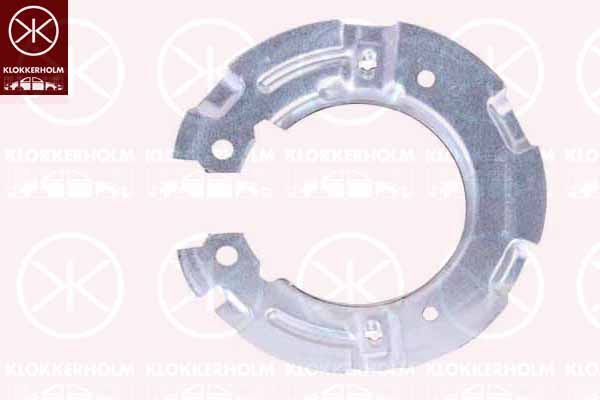 KLOKKERHOLM 0085870 Splash Guard, brake disc