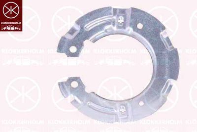 Splash Guard, brake disc KLOKKERHOLM 0085870