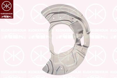 Splash Guard, brake disc KLOKKERHOLM 0097377