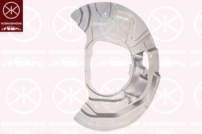 Splash Guard, brake disc KLOKKERHOLM 0097378