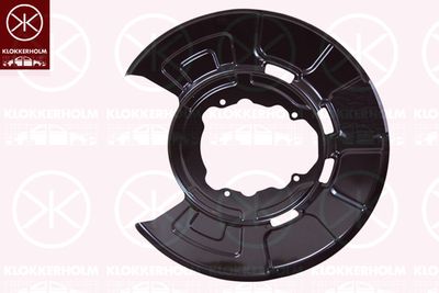 Splash Guard, brake disc KLOKKERHOLM 0097870