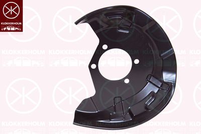 Splash Guard, brake disc KLOKKERHOLM 1618877