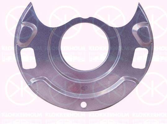 KLOKKERHOLM 1666379 Splash Guard, brake disc