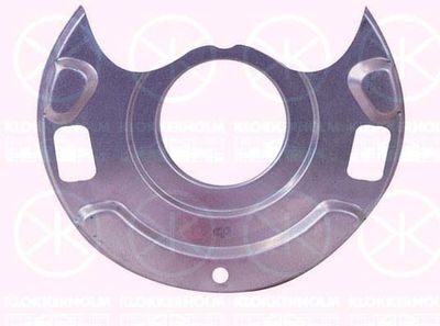 Splash Guard, brake disc KLOKKERHOLM 1666379