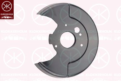 Splash Guard, brake disc KLOKKERHOLM 1670877