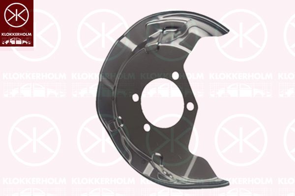 KLOKKERHOLM 1681877 Splash Guard, brake disc