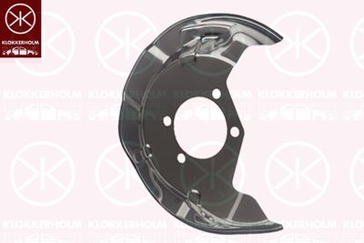 Splash Guard, brake disc KLOKKERHOLM 1681877