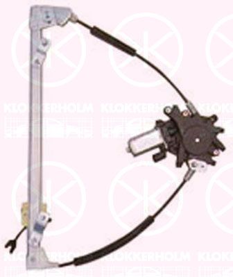 Window Regulator KLOKKERHOLM 20081801