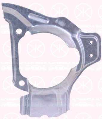 KLOKKERHOLM 2022378 Splash Guard, brake disc