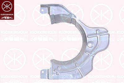 Splash Guard, brake disc KLOKKERHOLM 2097378