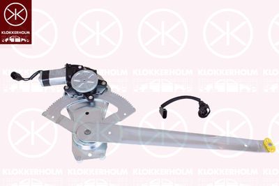 Window Regulator KLOKKERHOLM 25091101