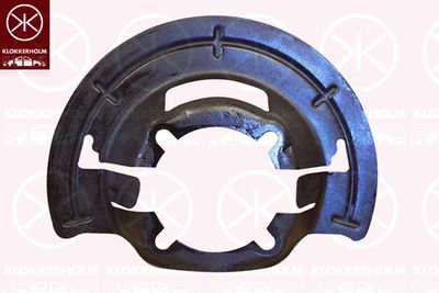 Splash Guard, brake disc KLOKKERHOLM 2596370