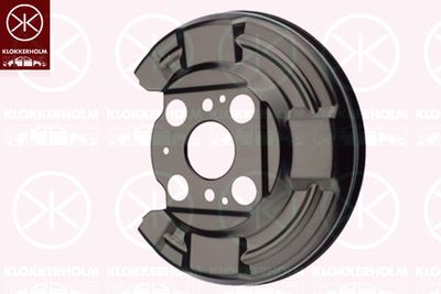 Splash Guard, brake disc KLOKKERHOLM 2940870