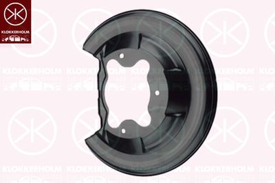 Splash Guard, brake disc KLOKKERHOLM 2941870