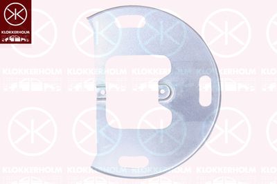Splash Guard, brake disc KLOKKERHOLM 3081379