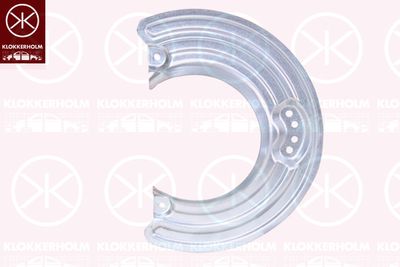 Splash Guard, brake disc KLOKKERHOLM 3082379