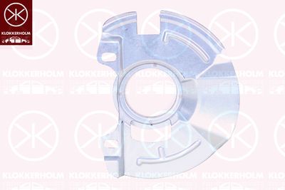 Splash Guard, brake disc KLOKKERHOLM 3127375