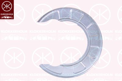 Splash Guard, brake disc KLOKKERHOLM 3127870