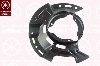 Splash Guard, brake disc KLOKKERHOLM 3137378