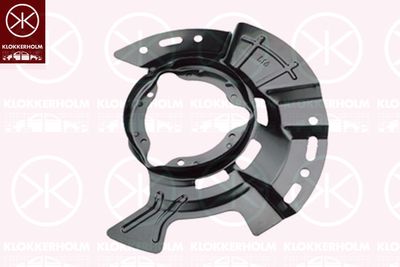 Splash Guard, brake disc KLOKKERHOLM 3262377