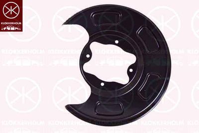 Splash Guard, brake disc KLOKKERHOLM 3265878