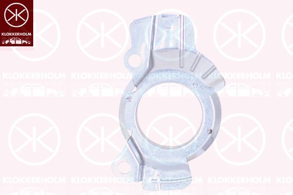 KLOKKERHOLM 3266377 Splash Guard, brake disc