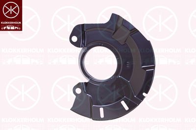 Splash Guard, brake disc KLOKKERHOLM 3279378