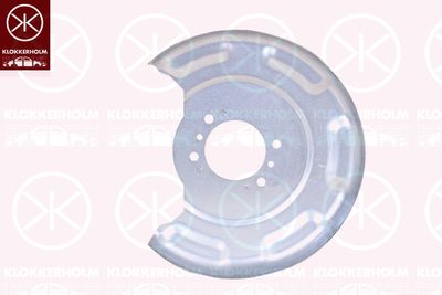 Splash Guard, brake disc KLOKKERHOLM 3279878