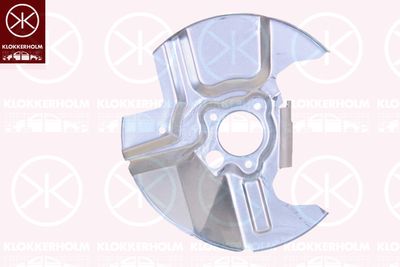 Splash Guard, brake disc KLOKKERHOLM 3457378