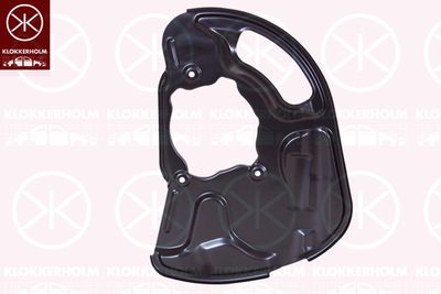 Splash Guard, brake disc KLOKKERHOLM 3518373