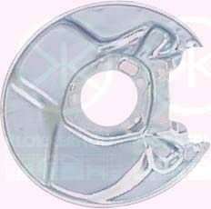 Splash Guard, brake disc KLOKKERHOLM 3525877