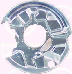 Splash Guard, brake disc KLOKKERHOLM 3526877