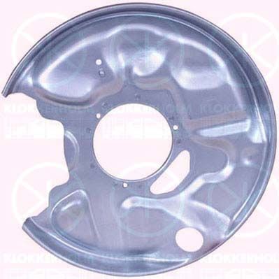 Splash Guard, brake disc KLOKKERHOLM 3527878
