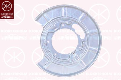 Splash Guard, brake disc KLOKKERHOLM 3542877