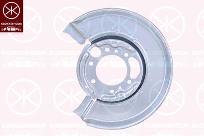 Splash Guard, brake disc KLOKKERHOLM 3546878