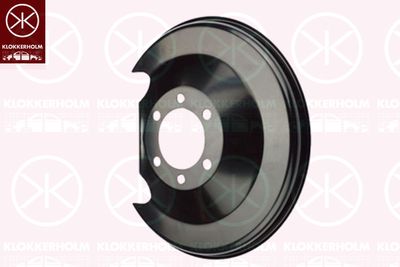 Splash Guard, brake disc KLOKKERHOLM 3755870