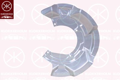 Splash Guard, brake disc KLOKKERHOLM 4001375