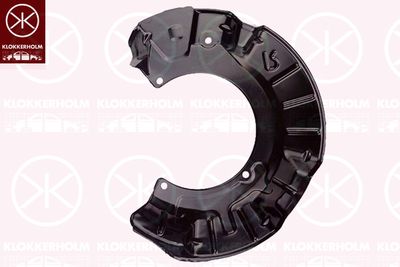 Splash Guard, brake disc KLOKKERHOLM 4001378