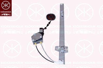 Window Regulator KLOKKERHOLM 50881101
