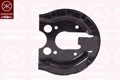 Splash Guard, brake disc KLOKKERHOLM 5514879