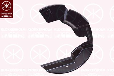 Splash Guard, brake disc KLOKKERHOLM 6420378